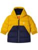 Timberland Doorgestikte jas geel/donkerblauw