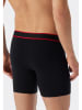 Schiesser 2-delige set: boxershorts zwart