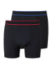 Schiesser 2-delige set: boxershorts zwart