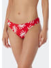 Schiesser Figi bikini w kolorze czerwonym