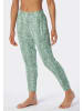 Schiesser Spodnie piżamowe w kolorze zielonym