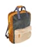 MaxiMo Rucksack in Hellbraun/ Grau - (B)38 x (H)42 x (T)12 cm