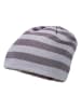 MaxiMo Wende-Beanie in Rosa/ Grau