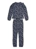 The NEW Jumpsuit "Ditsy" donkerblauw