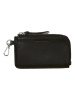 Marc O´Polo Leren portemonnee zwart - (B)14 x (H)8,5 x (D)1 cm