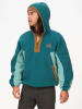 Marmot Fleece hoodie "Super Aros" petrol