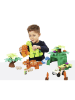 écoiffier 87-delige bouwstenenspeelset "Dinoland" groen - vanaf 18 maanden