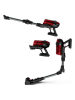 Rowenta Accustofzuiger "X-Force Flex 12.60 Animal" rood/zilverkleurig