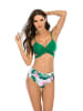 Evia Bikini groen/wit