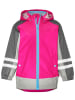 Playshoes 3-in-1 regenjas roze/grijs