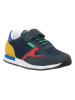 Benetton Sneakersy w kolorze granatowym ze wzorem