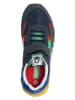 Benetton Sneakersy w kolorze granatowym ze wzorem