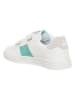 Benetton Sneakers wit/mintgroen