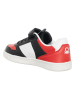 Benetton Sneakers zwart/wit/rood