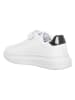 Benetton Sneakers in Weiß/ Schwarz