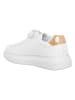 Benetton Sneakers in Weiß/ Gold