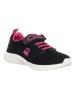 Benetton Sneakers in Schwarz/ Pink