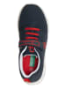 Benetton Sneakersy w kolorze czarno-czerwonym