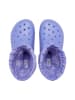 Crocs Kozaki zimowe "Classic Lined Neo Puff" w kolorze fioletowym