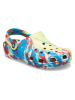 Crocs Chodaki "Marbled" ze wzorem