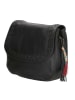 micmacbags Skórzana torebka w kolorze czarnym - 24 x 22 x 9 cm