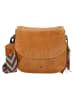 micmacbags Leder-Umhängetasche in Camel - (B)24 x (H)22 x (T)9 cm