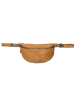 HIDE & STITCHES Leder-Gürteltasche in Camel - (B)22,5 x (H)14 x (T)5,5 cm