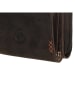 HIDE & STITCHES Skórzana torebka w kolorze brązowym na telefon - 11 x 20 x 3 cm