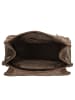 HIDE & STITCHES Leder-Rucksack in Braun - (B)25,5 x (H)32,5 x (T)12 cm