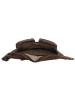 HIDE & STITCHES Leren heuptas bruin - (B)34 x (H)17 x (D)10 cm