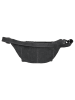 HIDE & STITCHES Leder-Gürteltasche in Schwarz - (B)30 x (H)14 x (T)8 cm