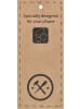 HIDE & STITCHES Leder-Umhängetasche in Taupe - (B)18 x (H)33 x (T)8,5 cm