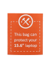 HIDE & STITCHES Leren businesstas bruin - (B)40 x (H)32,5 x (D)13 cm