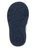 Geox Leder-Sneakers "Biglia" in Dunkelblau