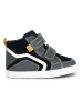 Geox Leder-Sneakers "Kilwi" in Grau