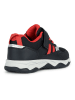 Geox Sneakersy "Calco" w kolorze czarno-czerwonym