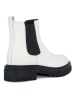 Geox Leren chelseaboots "Iridea" wit