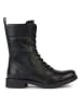 Geox Leder-Stiefel "Rawell" in Schwarz