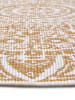 freundin HOME COLLECTION Outdoor-Wendeteppich "Lilja" in Ocker/ Creme