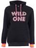 Zwillingsherz Hoodie "Dorota" in Schwarz