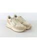 Sixth Sens Sneakers in Beige/ Gold