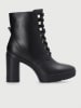 Liu Jo Leder-Stiefeletten in Schwarz