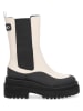 Liu Jo Chelsea-Boots in Creme/ Schwarz