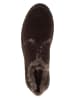 Caprice Leren enkelboots bruin