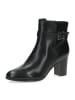 Caprice Leder-Stiefeletten in Schwarz
