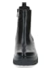 Caprice Leder-Boots in Schwarz