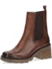 Caprice Leder-Stiefeletten in Braun