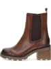 Caprice Leren boots "Arista" bruin