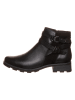 Caprice Leder-Boots in Schwarz