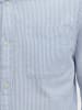 Jack & Jones Blouse "Classic" - slim fit - wit/lichtblauw